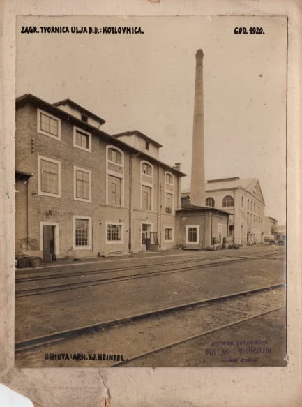 Prva hrvatska tvornica ulja 1920. godine